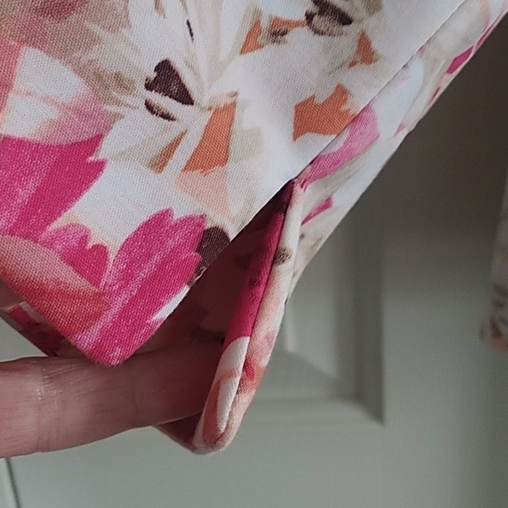 Calvin Klein Floral Fitted Jacket 6 - Picture 10 of 12